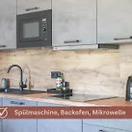 Διαμέρισμα New York - Fuer Freunde & Familien, Stadtnah, Parkplatz, E-ladestation, Gitterbox Fuer Fahrraeder, Fitnessstudio, Digitale Gaestemappe Mit Restaurant- Und Unternehmenstipps Κόμπλεντς