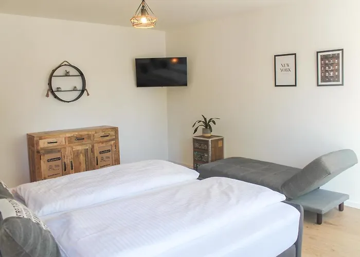 New York - Fuer Freunde & Familien, Stadtnah, Parkplatz, E-ladestation, Gitterbox Fuer Fahrraeder, Fitnessstudio, Digitale Gaestemappe Mit Restaurant- Und Unternehmenstipps 公寓