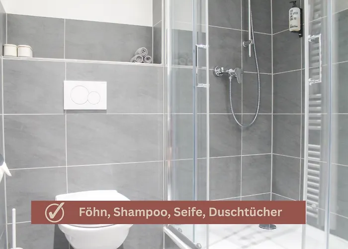 Apartamento New York - Fuer Freunde & Familien, Stadtnah, Parkplatz, E-ladestation, Gitterbox Fuer Fahrraeder, Fitnessstudio, Digitale Gaestemappe Mit Restaurant- Und Unternehmenstipps